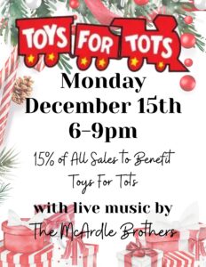 Toys for Tots 2025 from Canva