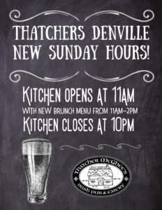 New Sunday Hours! 2026