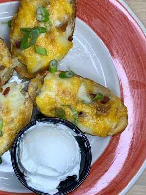 baked potato skins